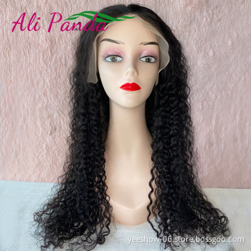 wholesale brazilian temple unprocessed remy extensions weft ombre raw hd frontal virgin water wave hair wig